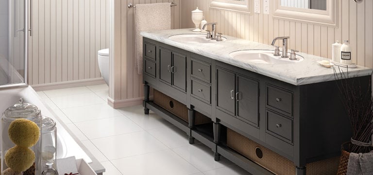 Calcutta Marble Wilsonart Laminate bathroom vanity countertop