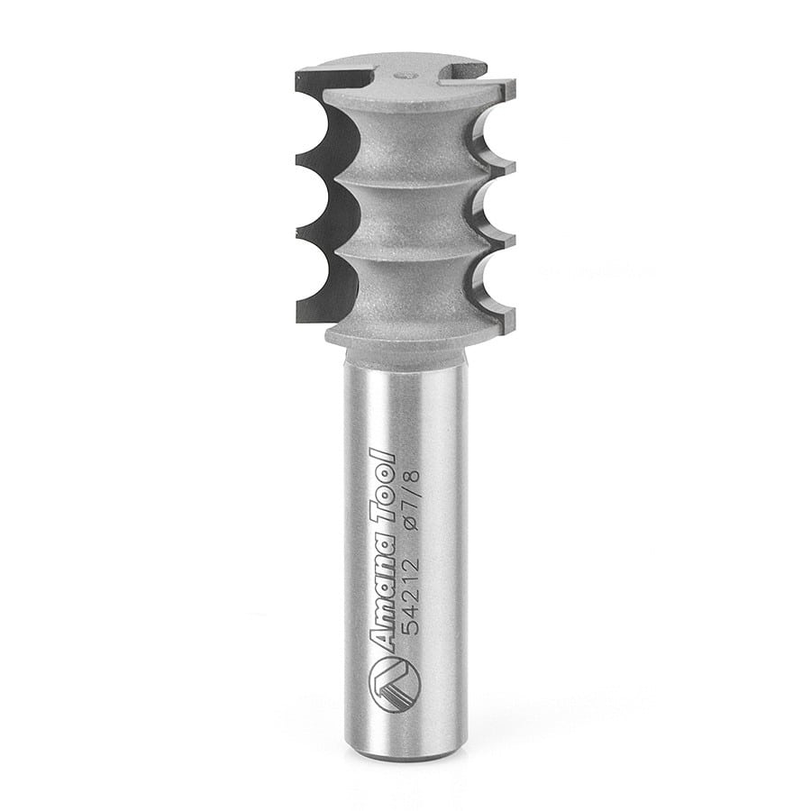 Details about   1/2" x 1/2" Carbide Tipped 2-Flute Round Over Beading Edging Router Bit Cutter 