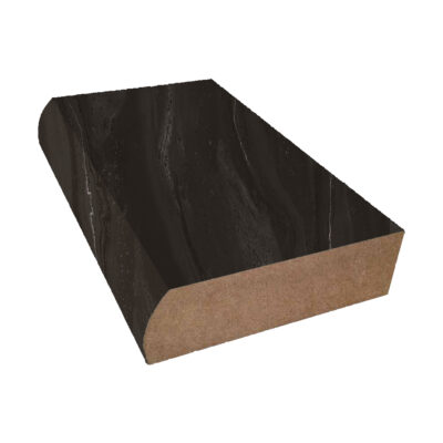 Formica Bullnose Black Painted Marble, 5015