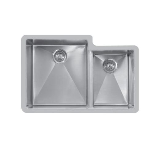 Edge E-560R Undermount Large / Small Double Bowl Sink
