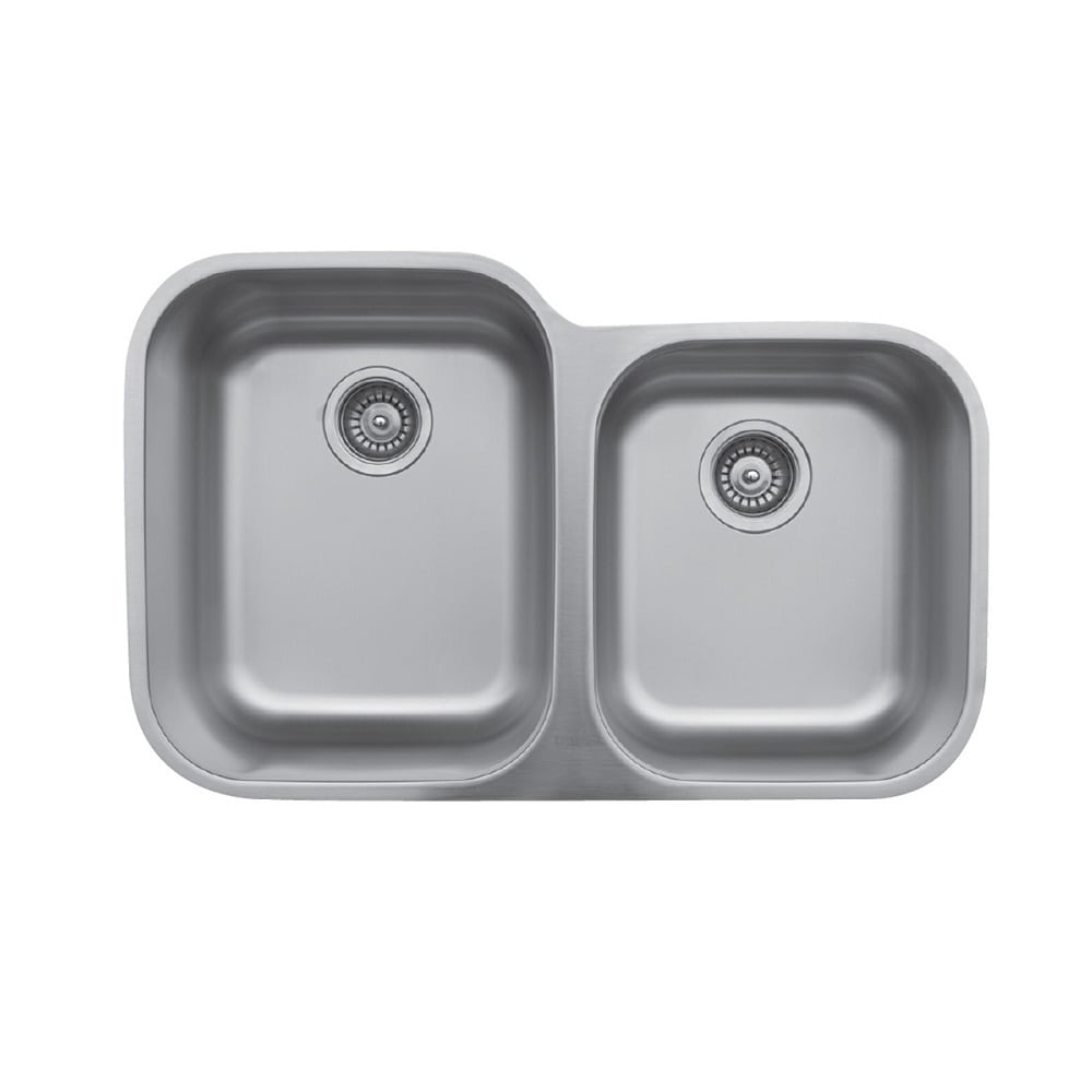 U 6040r Stainless Steel Large Small Bowl Undermount Sink