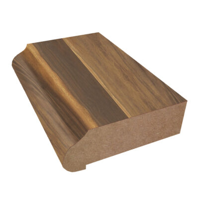 Bevel Edge Laminate Trim, Formica Wide Plank Walnut Countertop