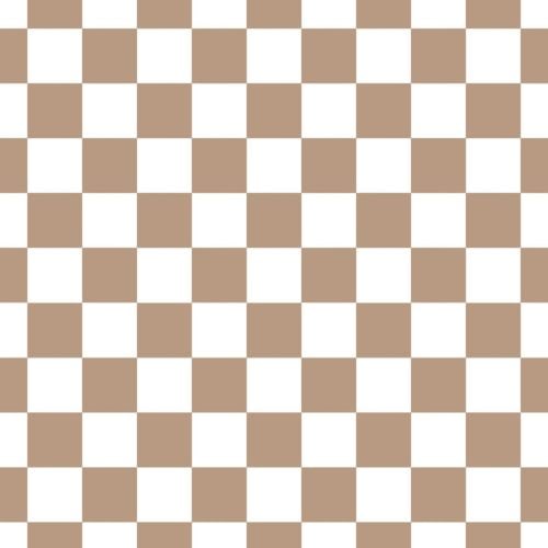 Checkered Ecru